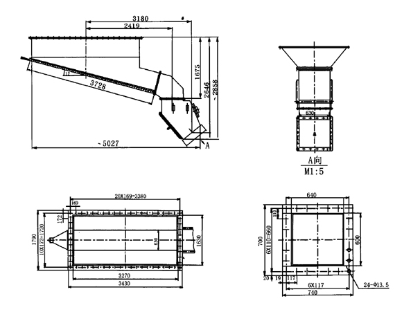 Locking wind device is mainly used to lock wind during material discharging at the raw materials mill of cement factories.
